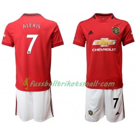 Fußballtrikots Manchester United Alexis 7 Kinder 2019-2020 Kurzarm Heimtrikotsatz kaufen